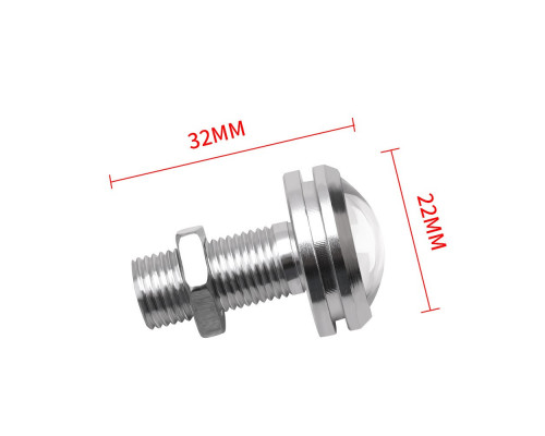 T4516 Орлиный Глаз Дневные ходовые огни\противотуманная фара 4014 12SMD 23 мм 2шт