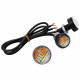 T4516 Орлиный Глаз Дневные ходовые огни\противотуманная фара 4014 12SMD 23 мм 2шт