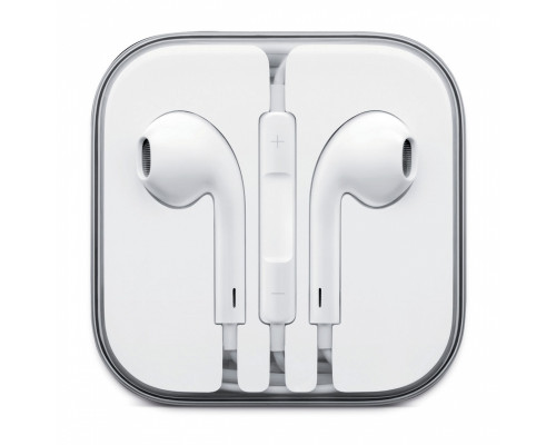 T0788 Наушники "iPhone" контейнер белые AUX