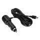 T2469 Автомобильное зарядное устройство с кабелем 2 USB + miniUSB