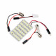 T4528 Светодиодная лампа для салона Автомобиля 36 SMD 5630 T10 BA9S