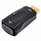T2317 Переходник VHC1 конвертер HDMI2VGA+ Jack коннектор HDMI в VGA  в монитор ноутбука ПК HDMIVGA