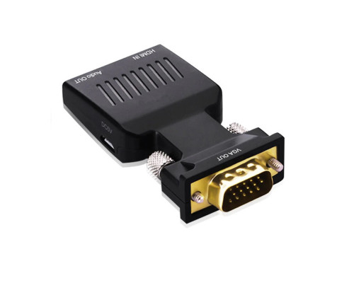 T5045 Адаптер VGA конвертер в HDMI,  VGA2HDMI HD-002