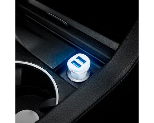 T4777 Автомобильное зарядное устройство Hoco Z1  dual USB sets