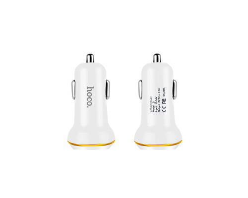 T4777 Автомобильное зарядное устройство Hoco Z1  dual USB sets
