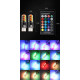 T4482 Лампа T10 RGB LED W5W с пультом управления AVL001