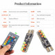 T4482 Лампа T10 RGB LED W5W с пультом управления AVL001