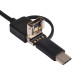 T4882 Эндоскоп 3 в 1(Type-c, Micro, USB) OT - SME13  7мм 2м AN100op гибкий