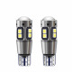 T4524 Авто LED лампа в салон\габаритная\парковочная T10 W5W 3030 10SMD 2шт