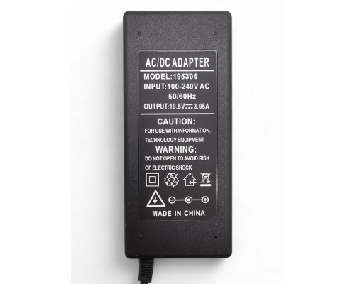 T5518 Адаптер питания AC-DC 19.5V 3,05A 6.5x4.4mm 59W (50шт/к)