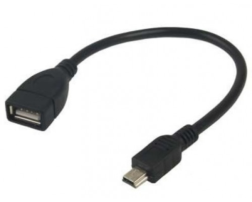 T3643 Кабель OTG V3 MiniUSB-USB мама