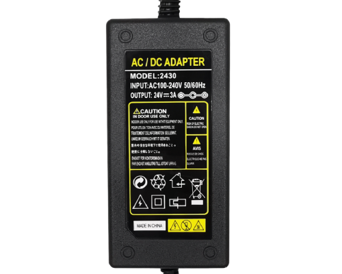 T3808 Адаптер питания AC-DC Adapter 24V 3A  5,5mm