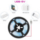 T5288 OG-LDL37 Розовая фито-лента USB (2м, IP65)
