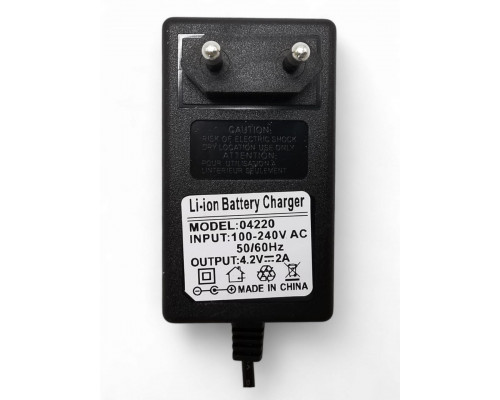 T5458 Адаптер питания AC-DC Adapter 4.2v 2A 5.5x2.1mm 18650