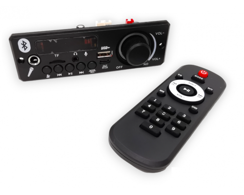 T5555 Модуль MP3 JX-X1 с гнездом под микрофон 7.4V-24V