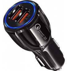 T3102 Зарядное устройство авто model DC-681 SY Car Charger QC 3.0 6.1А