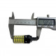 T5566 Авто лампа БЕЛЫЙ 6000K T20 7443 W21 5W 150SMD 2шт