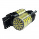 T5566 Авто лампа БЕЛЫЙ 6000K T20 7443 W21 5W 150SMD 2шт
