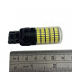 T5566 Авто лампа БЕЛЫЙ 6000K T20 7443 W21 5W 150SMD 2шт