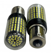 T5562 Авто лампа БЕЛЫЙ 1156 Р21W 12-24V 3600LM 2шт
