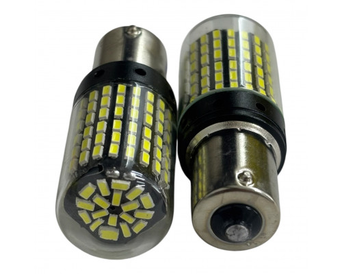 T5562 Авто лампа БЕЛЫЙ 1156 Р21W 12-24V 3600LM 2шт