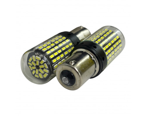 T5562 Авто лампа БЕЛЫЙ 1156 Р21W 12-24V 3600LM 2шт