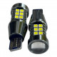 T5569 Авто лампа БЕЛЫЙ T15 W16W led+линза 2шт