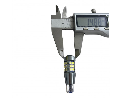 T5569 Авто лампа БЕЛЫЙ T15 W16W led+линза 2шт