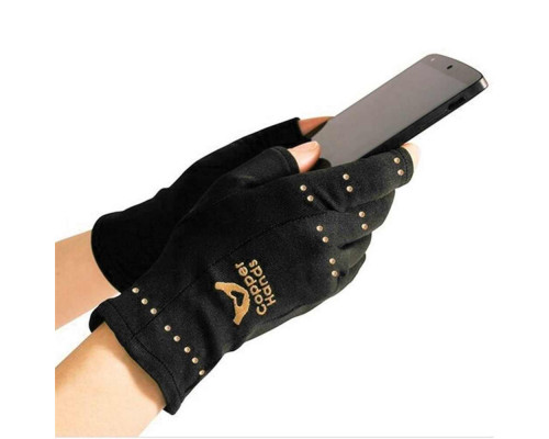 T4571 Перчатки при артрите gloves copper hands