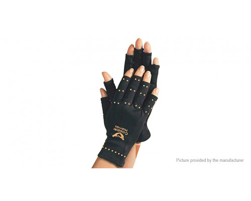 T4571 Перчатки при артрите gloves copper hands