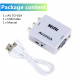 T5051 AV2VGA Адаптер, преобразователь, конвертер AV (RCA) в VGA