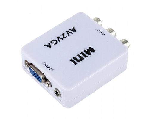 T5051 AV2VGA Адаптер, преобразователь, конвертер AV (RCA) в VGA