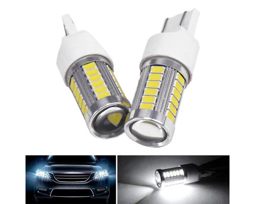T4518 Светодиодная лампа заднего хода T20 W21W 7443 7440 5630 33SMD 1шт