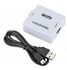 T5049 Адаптер, конвертер VGA в HDMI VGA2HDMI