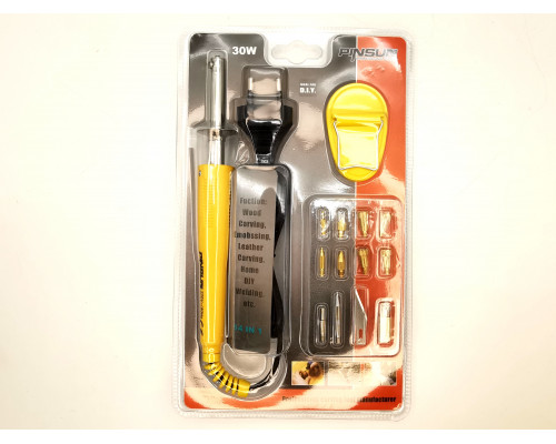 T5439 Набор для выжигания 220В 30Вт Помощник (14 в 1)
