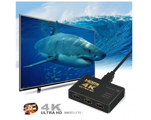 T5046 Коммутатор HDMI на 3 порта HD-003 (+ пульт)