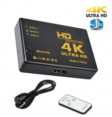 T5046 Коммутатор HDMI на 3 порта HD-003 (+ пульт)