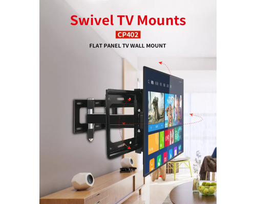 T5311 Настенный кронштейн для телевизора 26"-55" CP402 поворотный универсальный