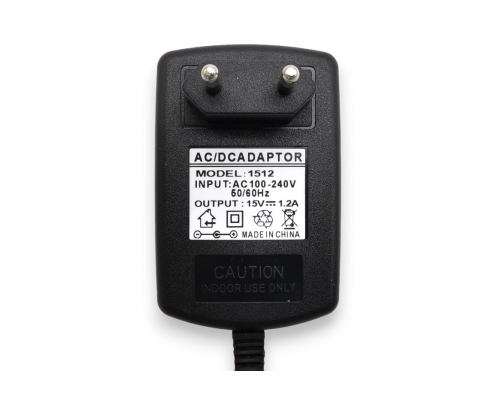 T5450 Адаптер питания AC-DC Adapter 15V 1,2A 5,5x2,5mm
