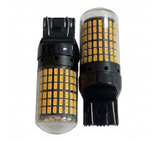 T5561 Авто лампа ОРАНЖЕВЫЙ T20 7443 W21 5W 2шт
