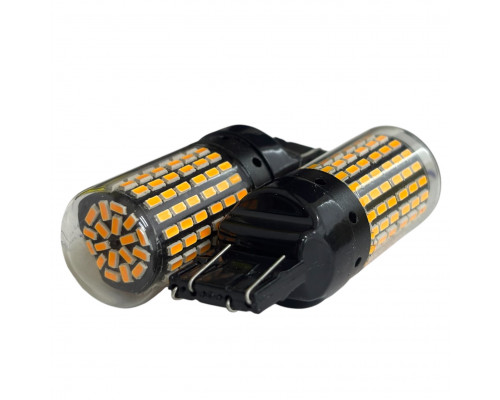 T5561 Авто лампа ОРАНЖЕВЫЙ T20 7443 W21 5W 2шт