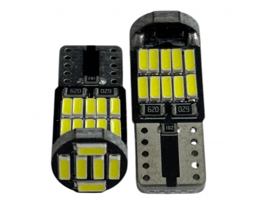 T4529 Авто лампа LED БЕЛЫЙ 6000K T10 w5w 32SMD 2шт