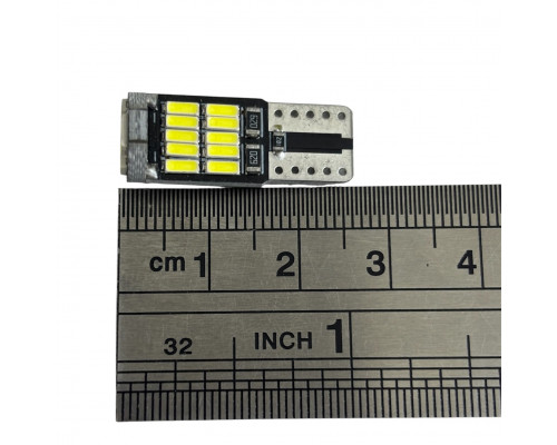 T4529 Авто лампа LED БЕЛЫЙ 6000K T10 w5w 32SMD 2шт