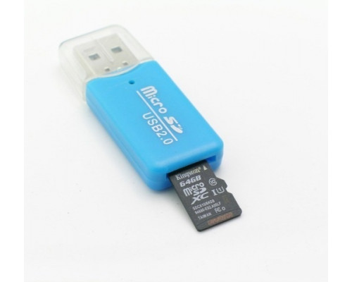 T3678 Картридер Micro SD USB 2.0 OT-PCR12
