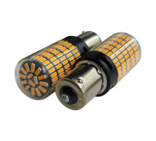 T5567 Авто лампа ОРАНЖЕВЫЙ 1156 Р21W 12-24V 150SMD 2шт
