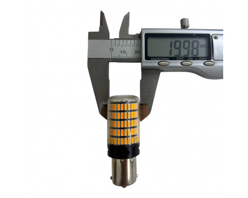 T5567 Авто лампа ОРАНЖЕВЫЙ 1156 Р21W 12-24V 150SMD 2шт