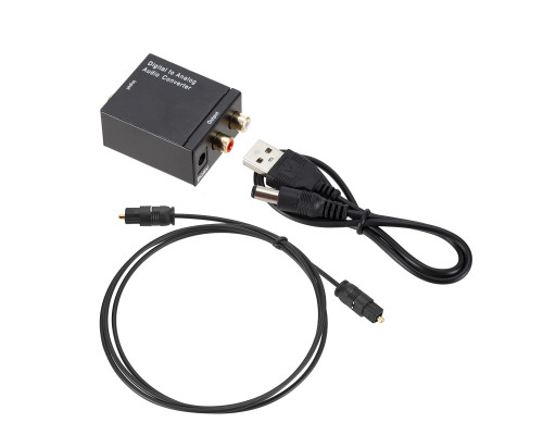 T4468 Аудио конвертер Toslink (Оптический) - RCA (Тюльпан)