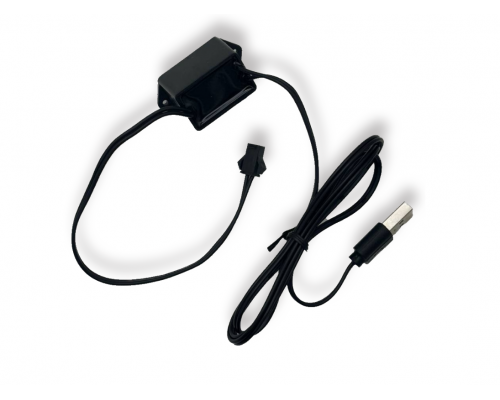 T5380 Подсветка салона неоновая лента в машину USB 5м ЗЕЛЕНЫЙ для авто ваз тюнинг