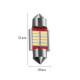 T4519 Автомобильная светодиодная лампа FS C5W 4014 12SMD 31мм 1шт
