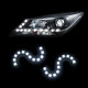 T4513 Дневные ходовые огни гибкие 10 LED 12 В (Белые) 2шт